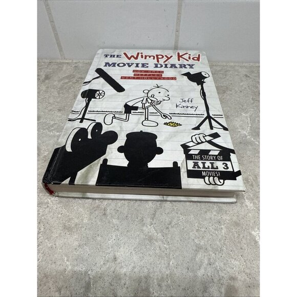 The Wimpy Kid Movie Diary: How Greg Heffley Went Hollywood, Jeff Kinney. Hardcov - Picture 2 of 7